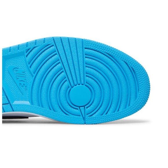 Size 17- Air Jordan 1 Retro OG low dark black powder blue(CZ0790-104) - Picture 4 of 5